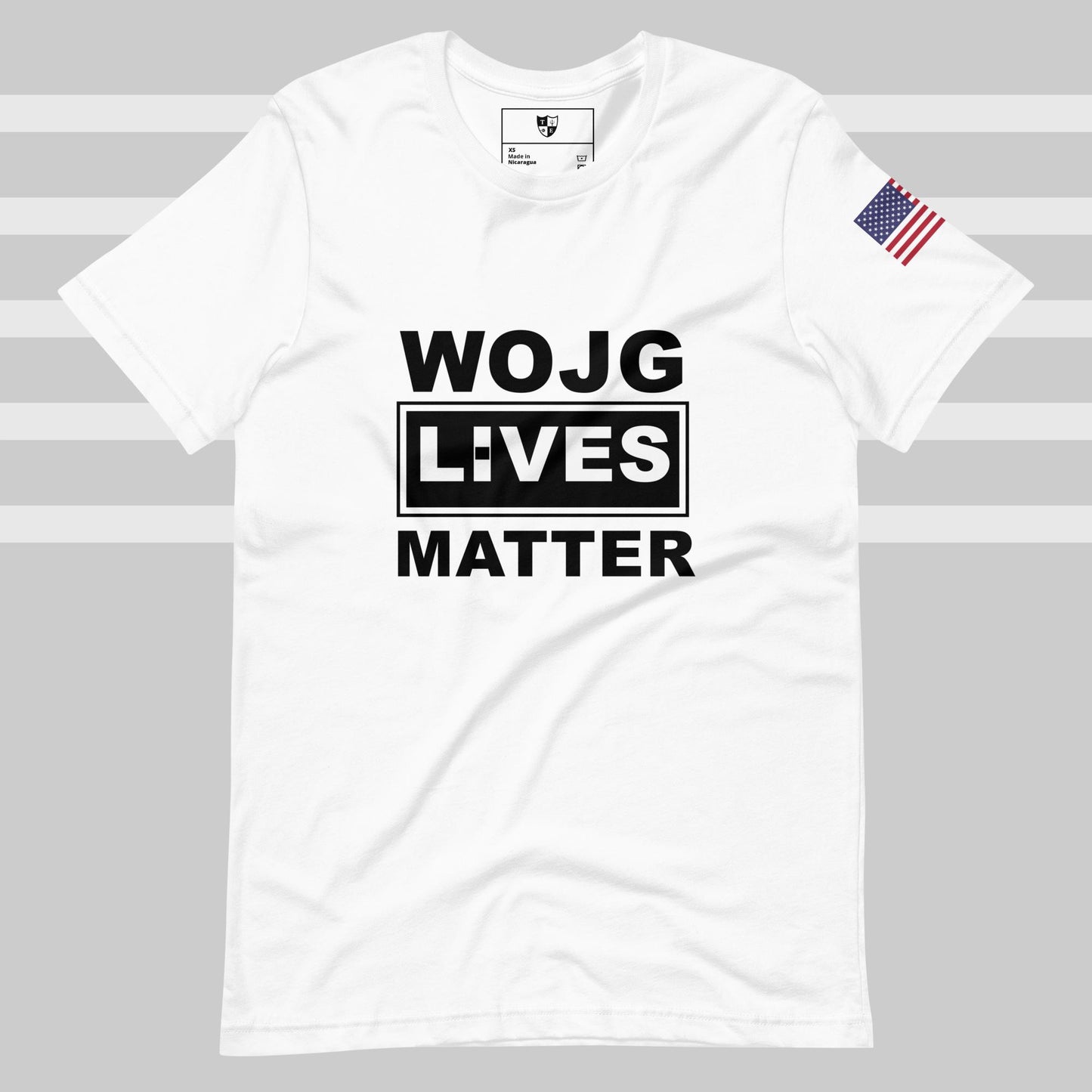 WOJG Lives Matter Graphic White Tee