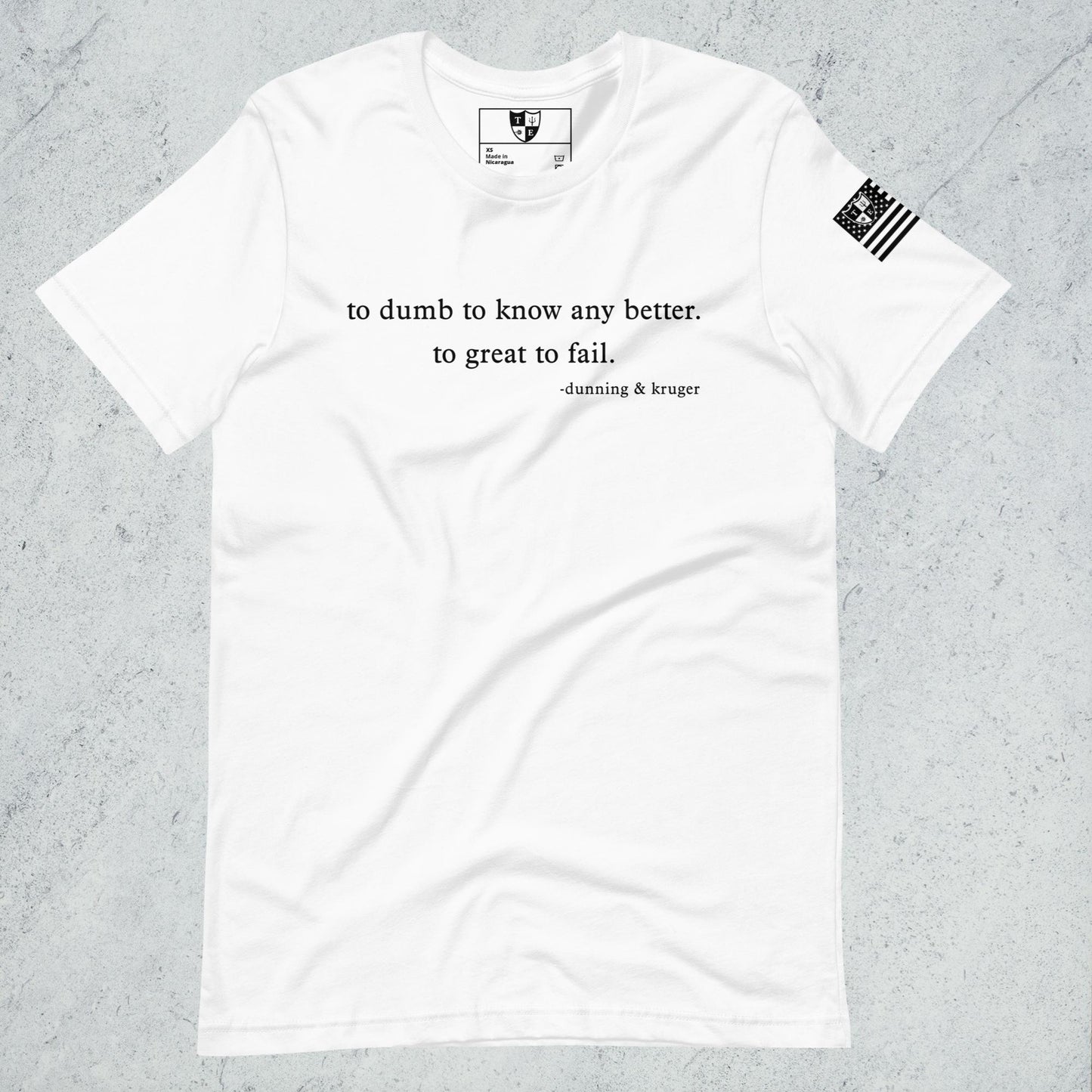 "Too Dumb To Know Any Better...."