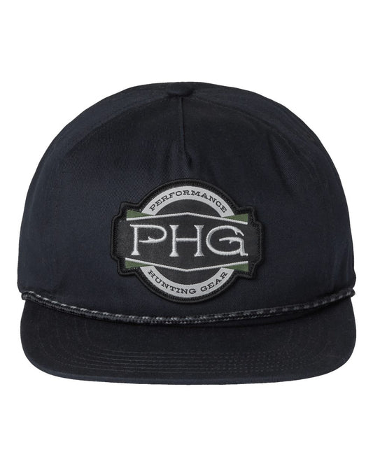 Black PHG Terminal™ Shot Snapback Cap by Columbia