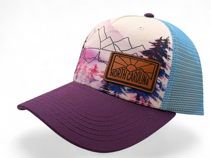 Locale Explorer White & Plum "Welcome Home"