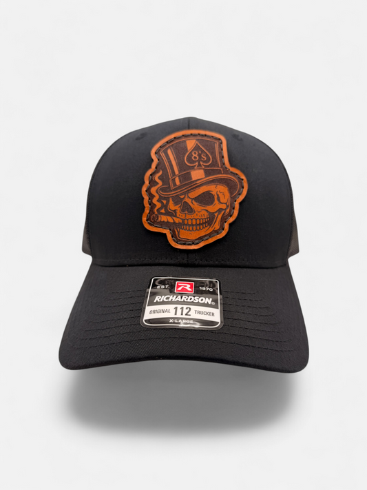 Smokey Mtn 8's Leather Patch Hat