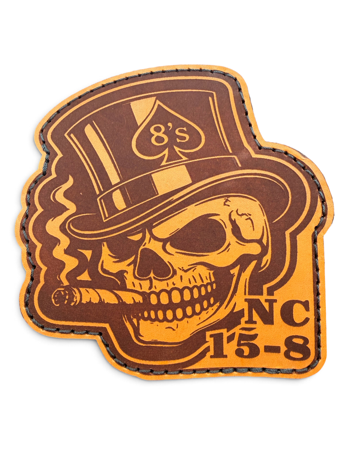 Smokey Mtn 8's Leather Patch
