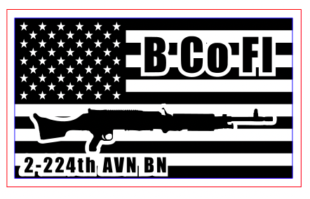 2-224th AVN BN Flags