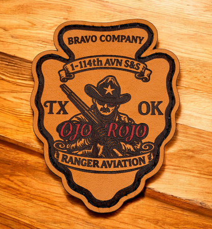 B Co 1-114th AVN S&S "Ranger Aviation" Ojo Rojo