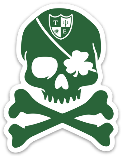 St Paddy's Day Pirate Skull
