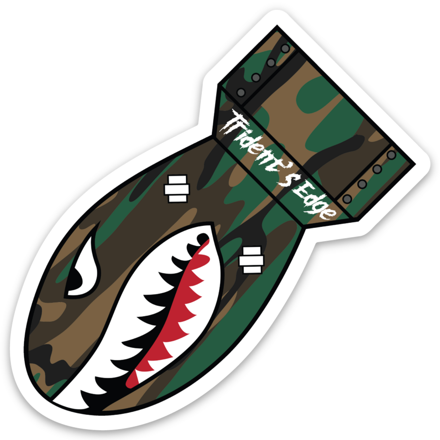 Bomb Droppind Decal