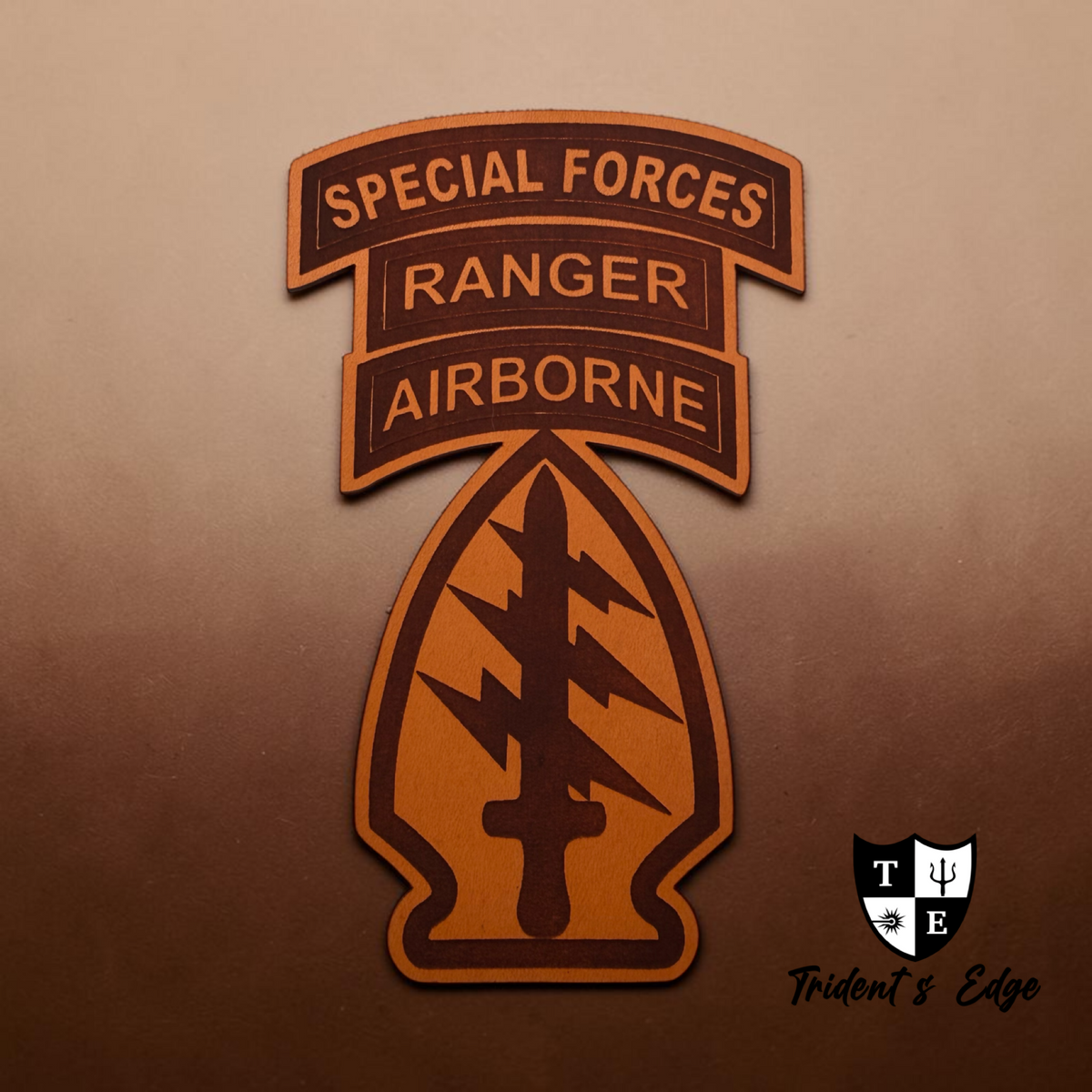 Special Forces & Ranger Tab on Group Patch
