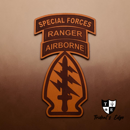 Special Forces & Ranger Tab on Group Patch