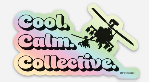 “Cool. Calm. Collective.” AH-64